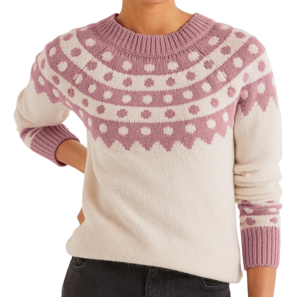 NWT Boden Rhea Fair Isle Sweater Medium